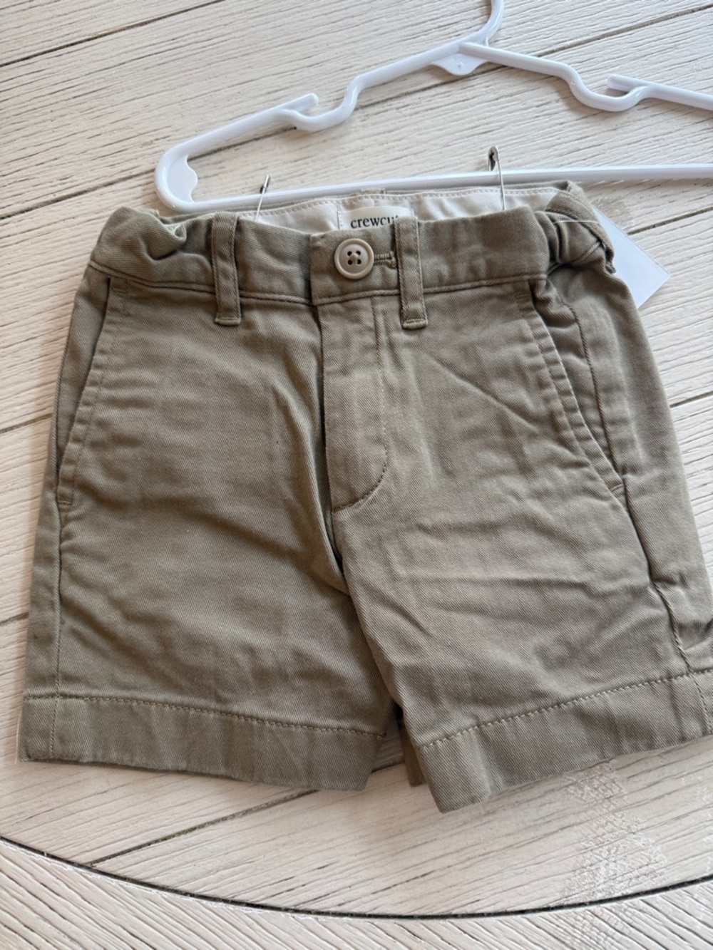 Crewcuts Tan Chino Shorts for Kids